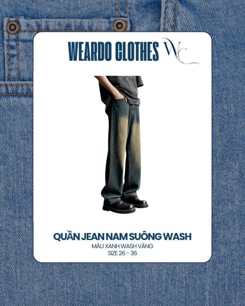 Weardo Clothes Hot Trend Thời Trang Nam 2025