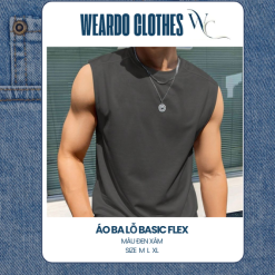 ÁO BA LỖ NAM BASIC FLEX