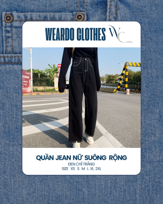 Top 3 Quần Jeans Ống Rộng