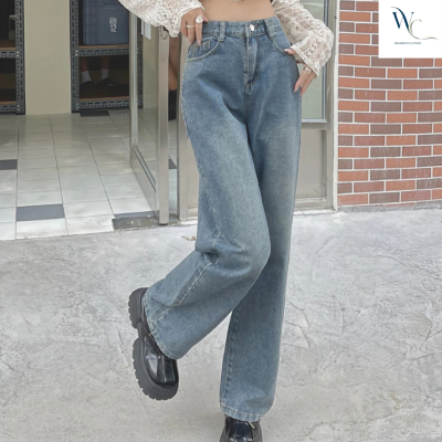 Quần Jean Nữ Suông Rộng