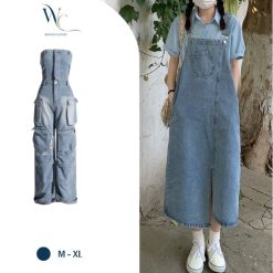 Set Jumpsuit Cúp Ngực Túi Hộp – Phong Cách Cá Tính, Quyến Rũ & Thời Thượng