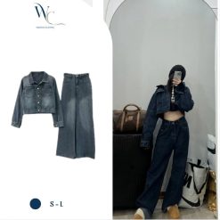 SET ÁO + QUẦN JEANS Dài – Phong Cách Thời Trang Đa Năng, Cá Tính Weardo Clothes