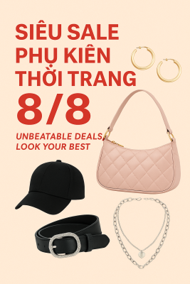 sieu sale phụ kiện
