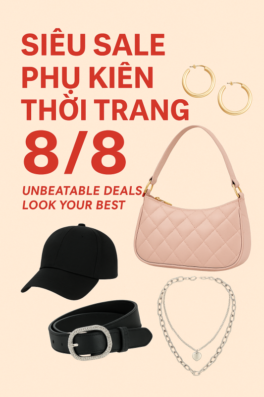 sieu sale phụ kiện